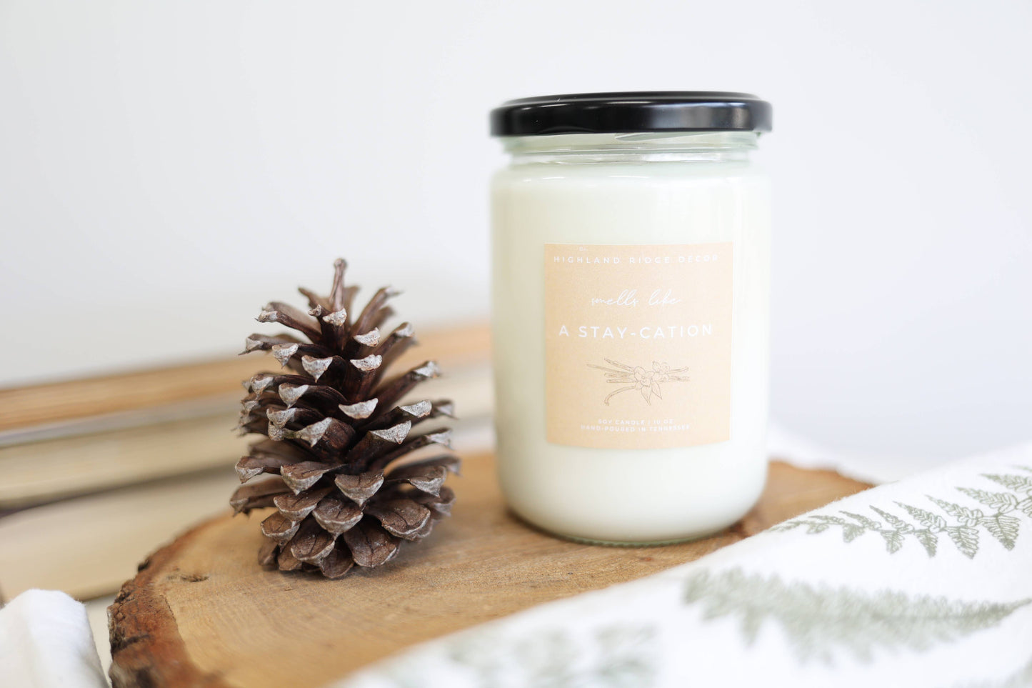"A Stay-cation" Candle