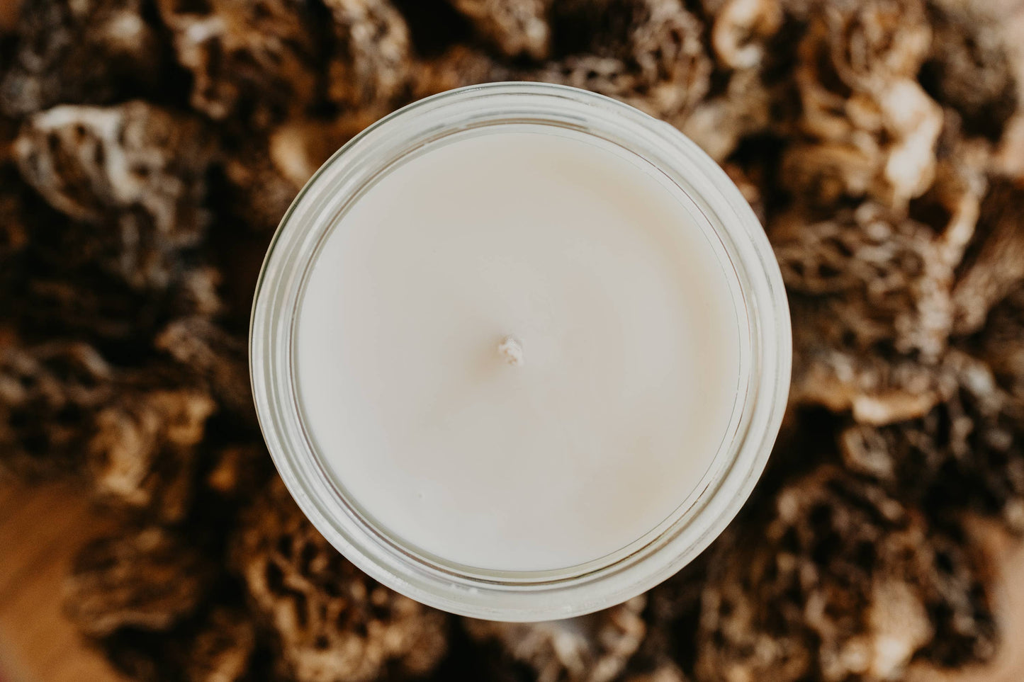 Morel Hunting Candle - Mushroom - Petrichor