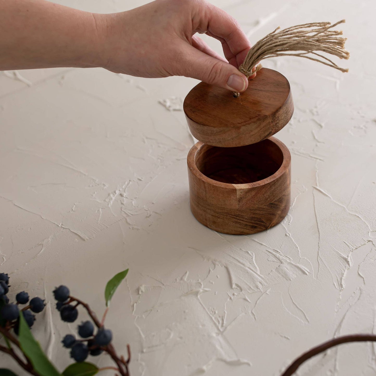 Camellia Salt Cellar