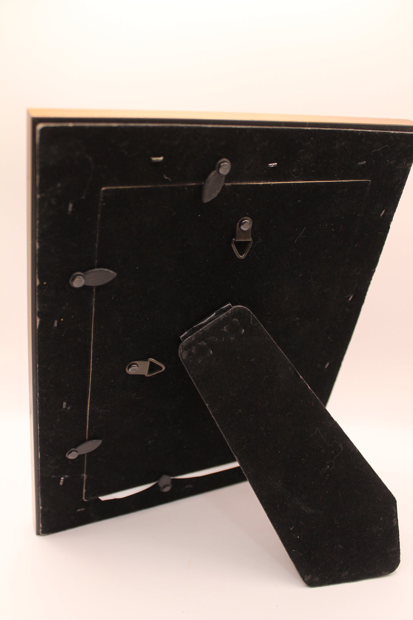 Black + Gold Photo Frame