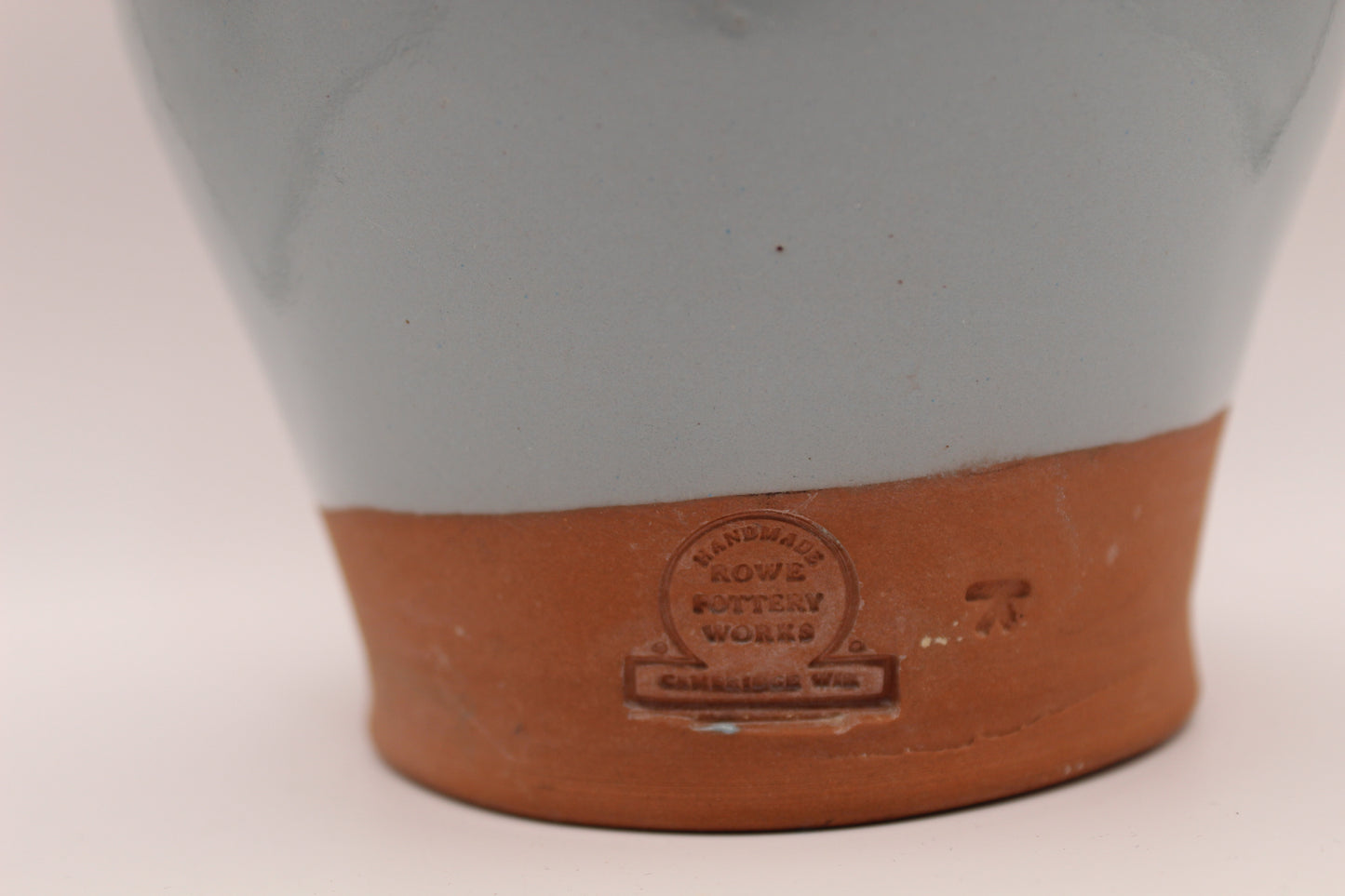 Vintage Rowe Pottery Works Small Canister w/ Lid