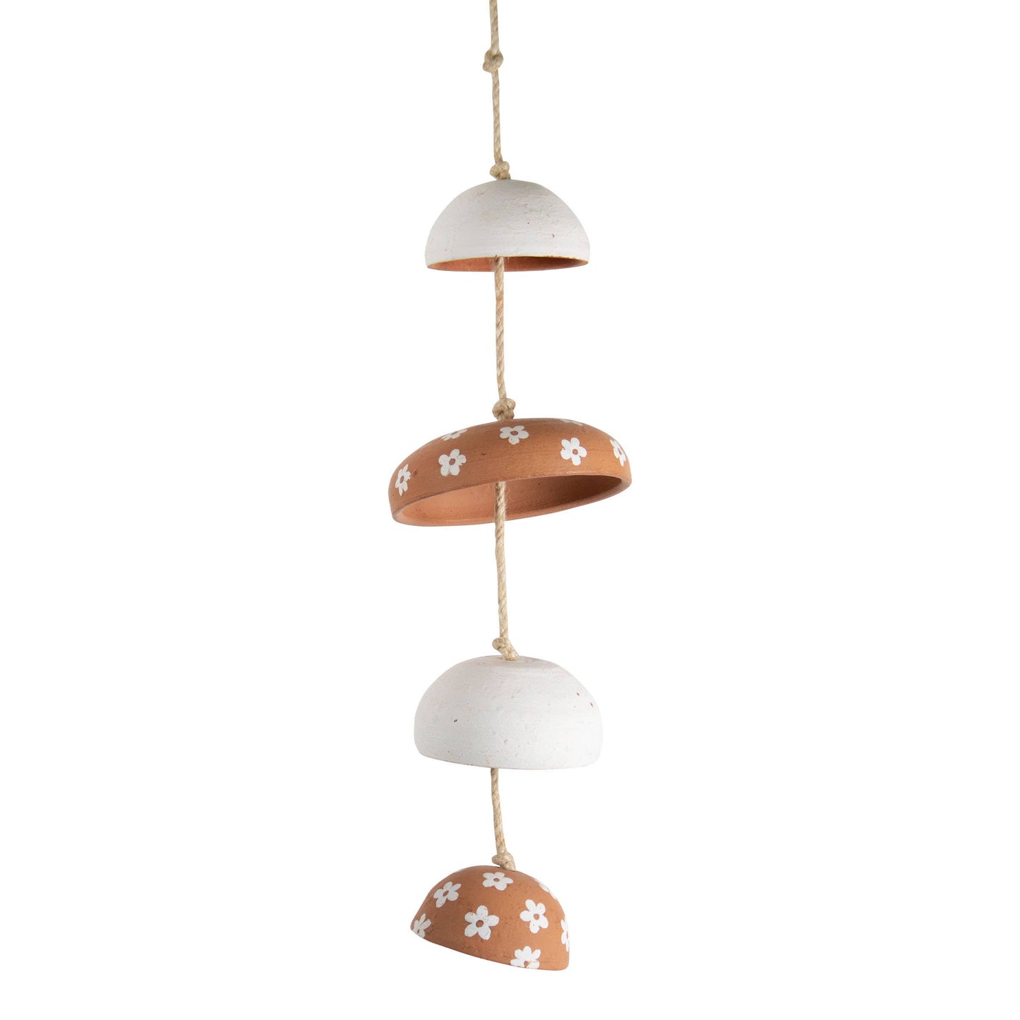Alden Terracotta Moon Chimes