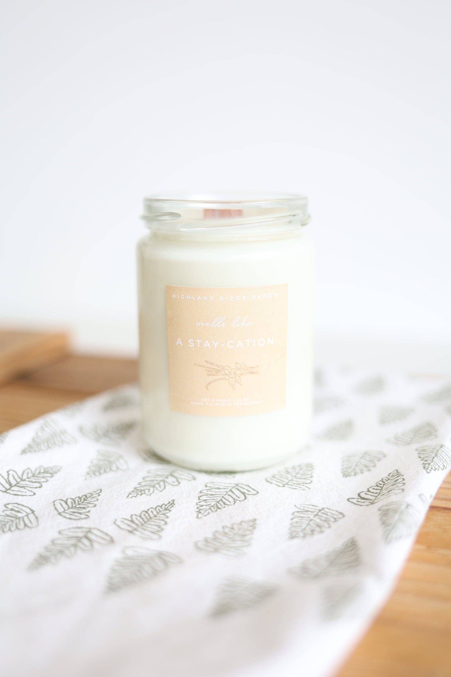"A Stay-cation" Candle