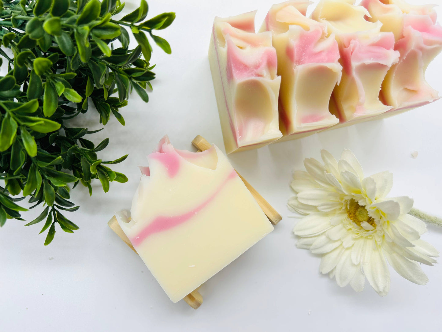 Sweet Magnolia Handmade Soap Bar VEGAN COLD PROCESS