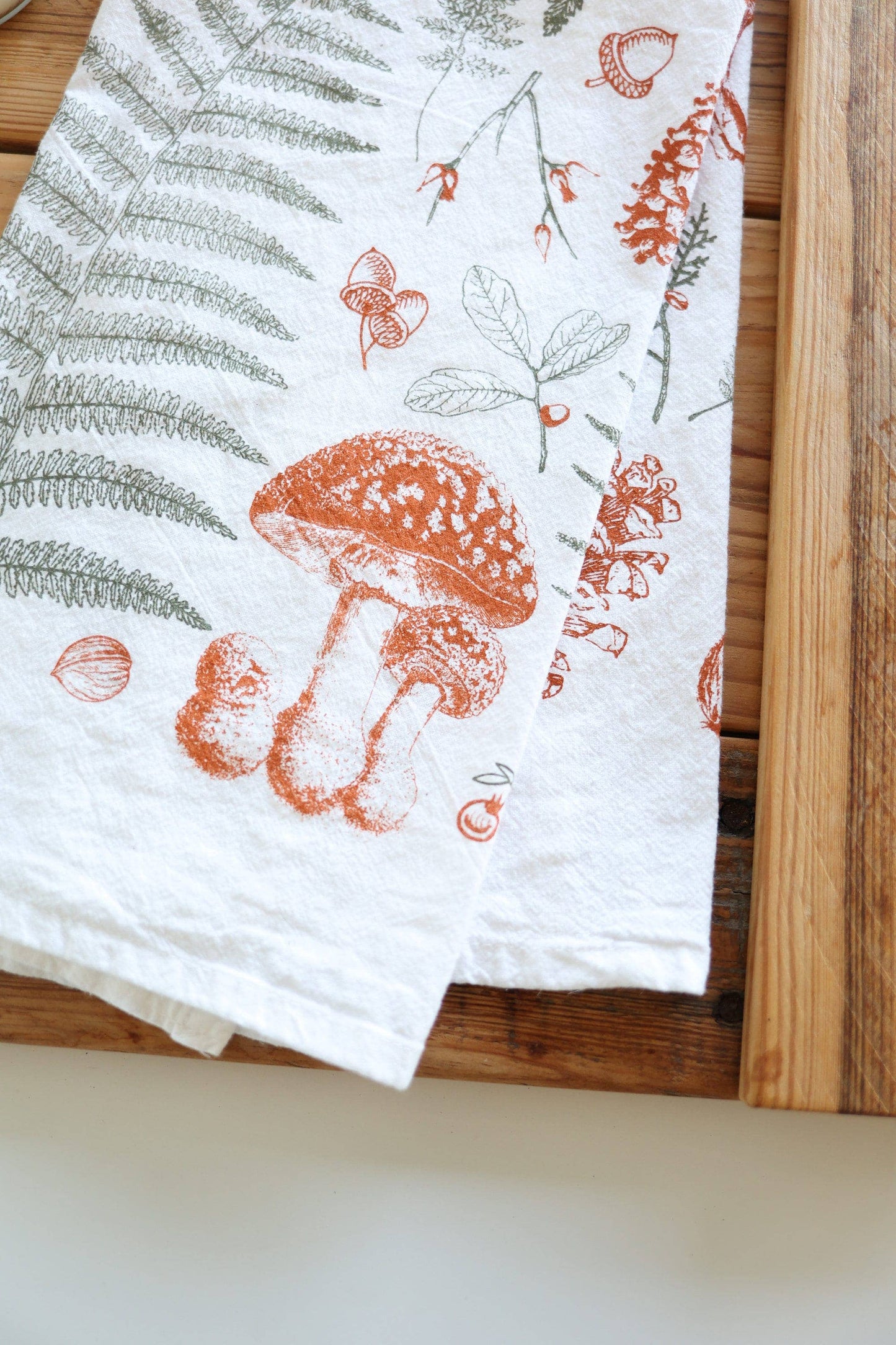 Forest Floor Tea Towel: One only