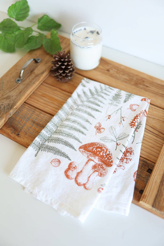 Forest Floor Tea Towel: One only