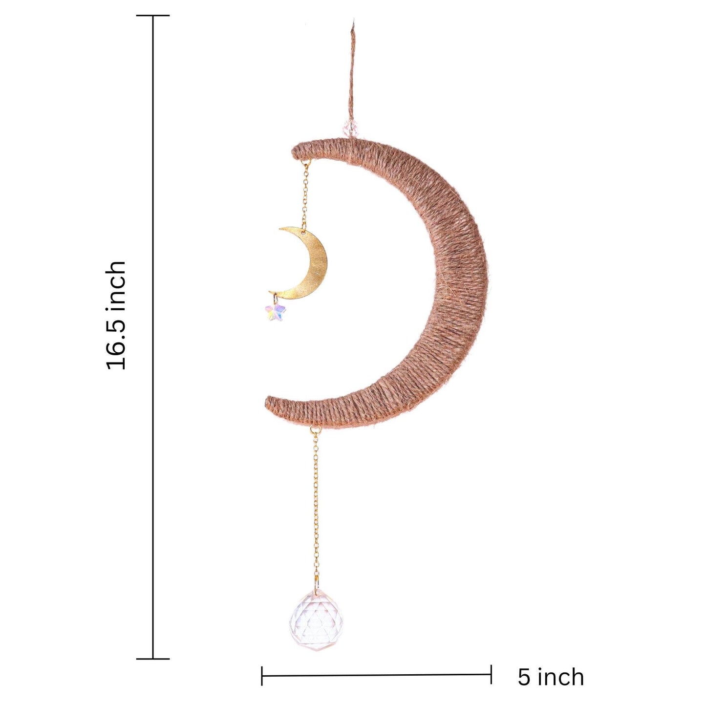 Boho Moon Suncatcher