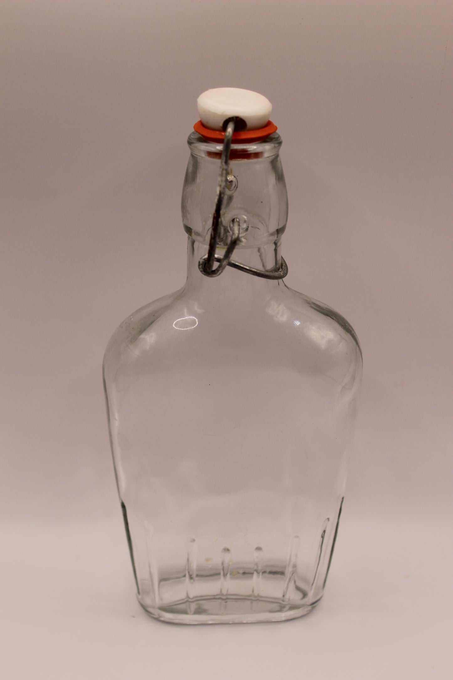 Italian Swing Top Glass Flask