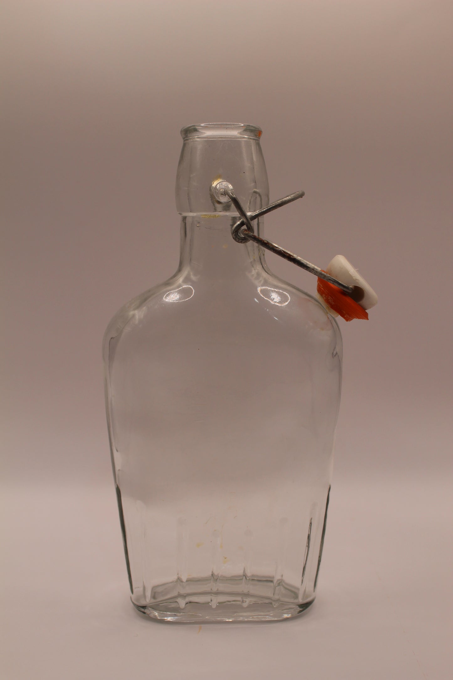 Italian Swing Top Glass Flask