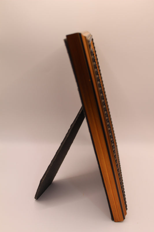 Black + Gold Photo Frame