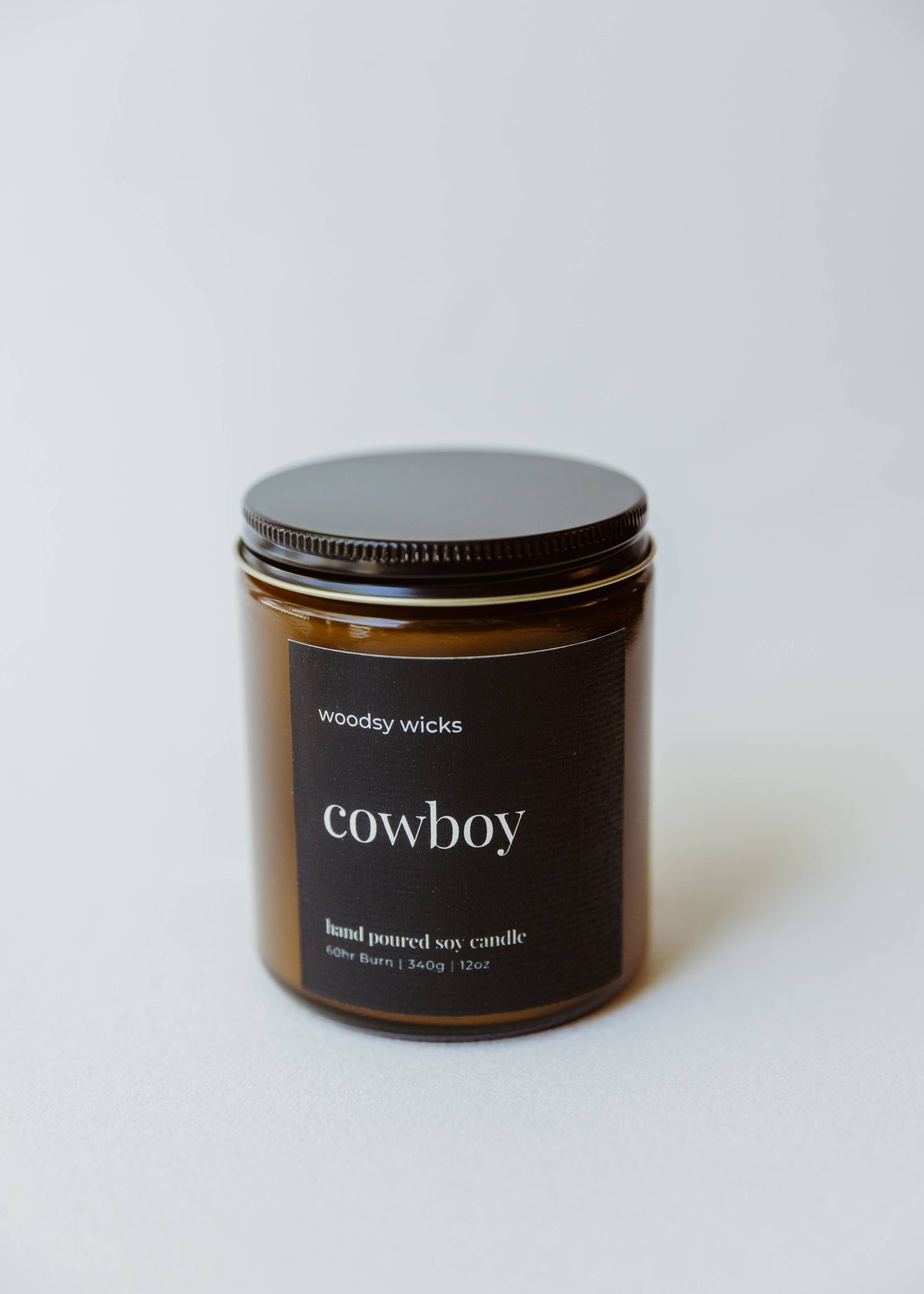 Cowboy Western Candle - 100% Soy Wax - Cotton Wick: 8oz